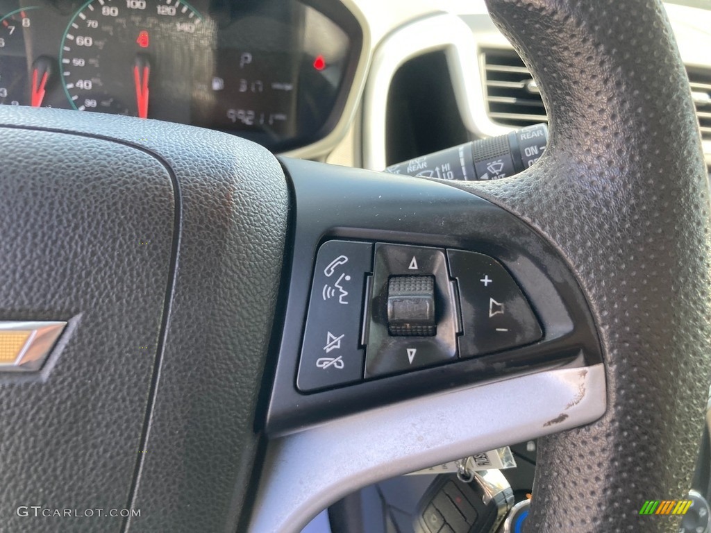 2017 Sonic LT Hatchback - Summit White / Jet Black/Dark Titanium photo #19