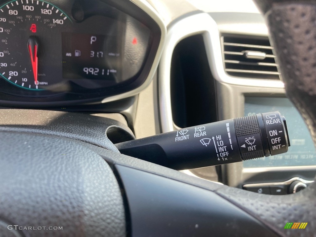 2017 Sonic LT Hatchback - Summit White / Jet Black/Dark Titanium photo #20