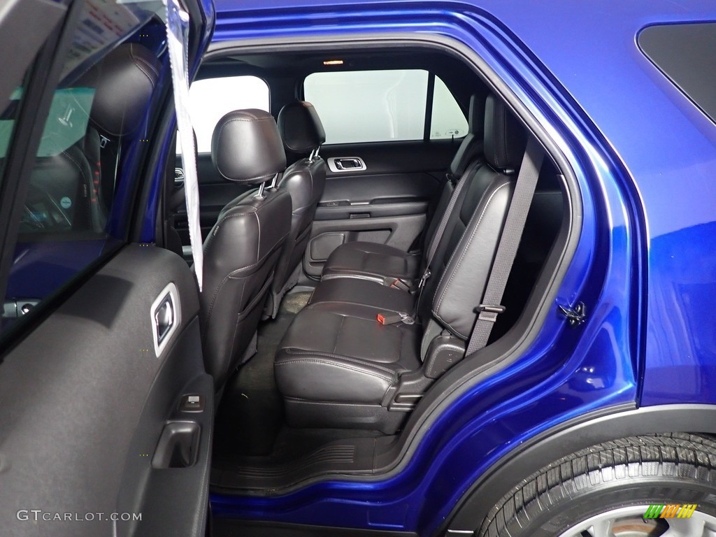 2015 Explorer Limited 4WD - Deep Impact Blue / Charcoal Black photo #35