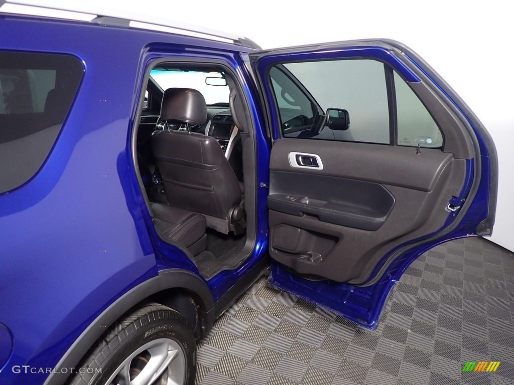 2015 Explorer Limited 4WD - Deep Impact Blue / Charcoal Black photo #36