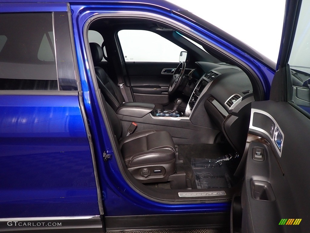 2015 Explorer Limited 4WD - Deep Impact Blue / Charcoal Black photo #39