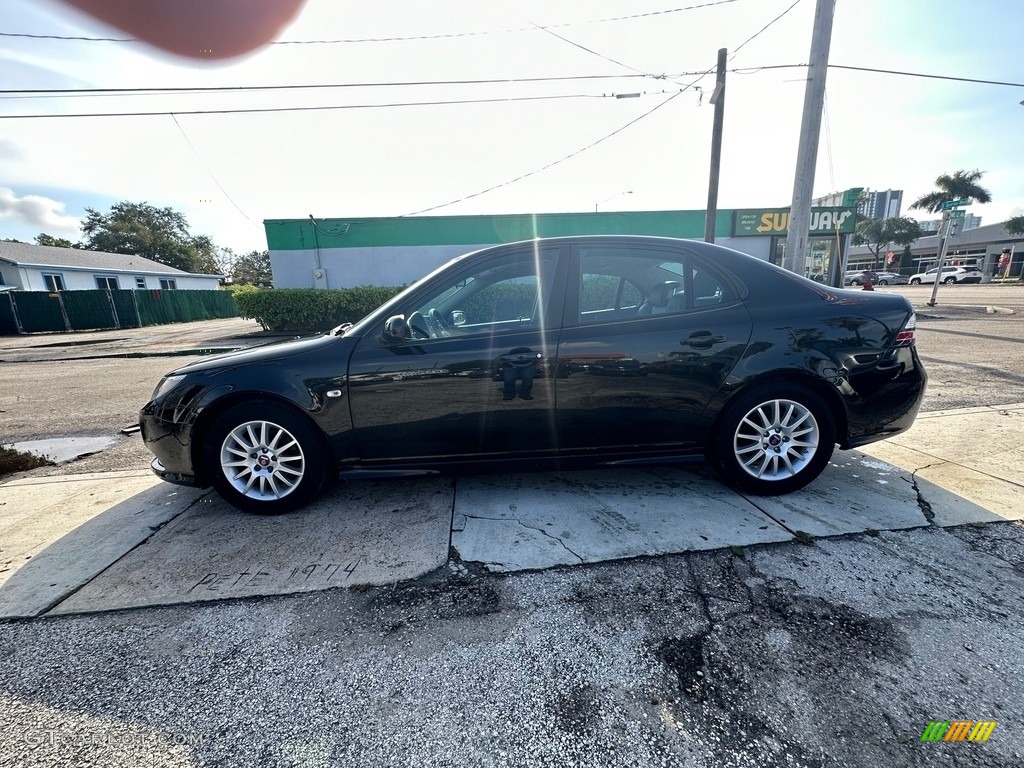 2010 9-3 2.0T Sport Sedan - Black / Black photo #2