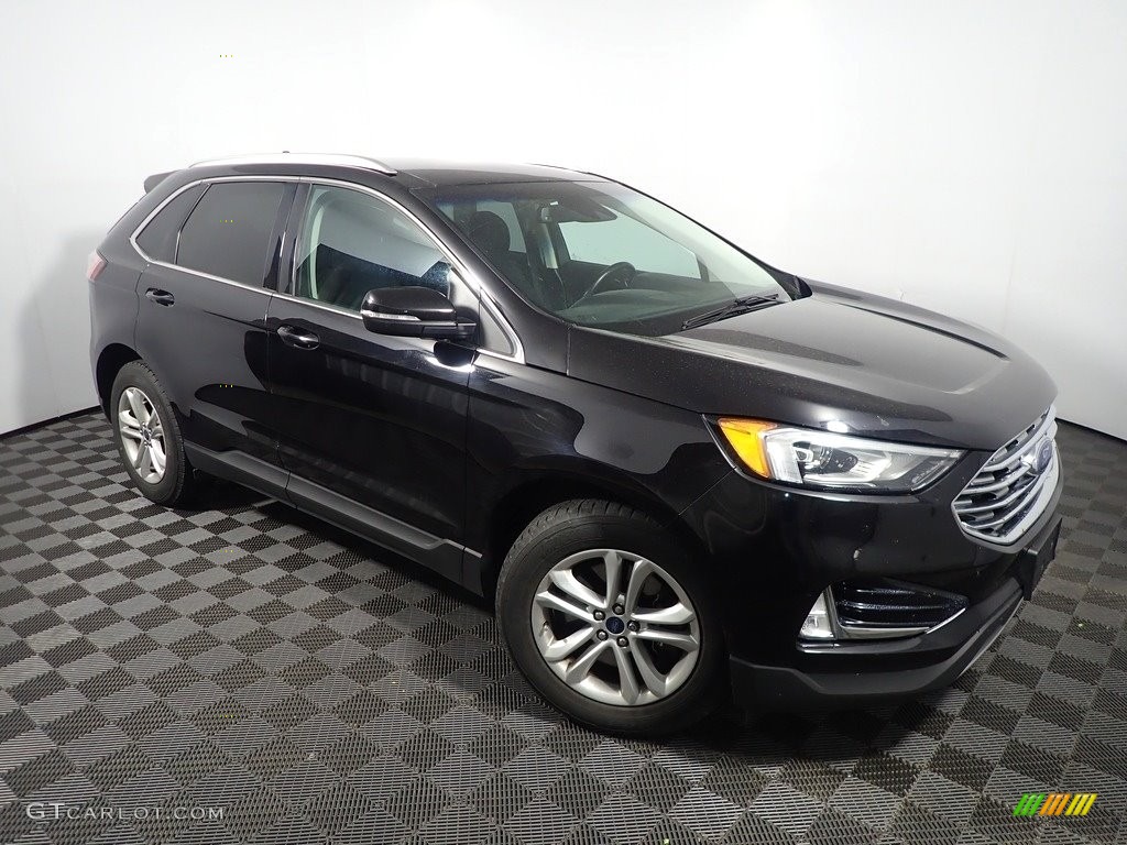 2019 Edge SEL AWD - Agate Black / Ebony photo #3