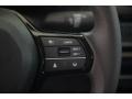 Black 2023 Honda Civic LX Steering Wheel