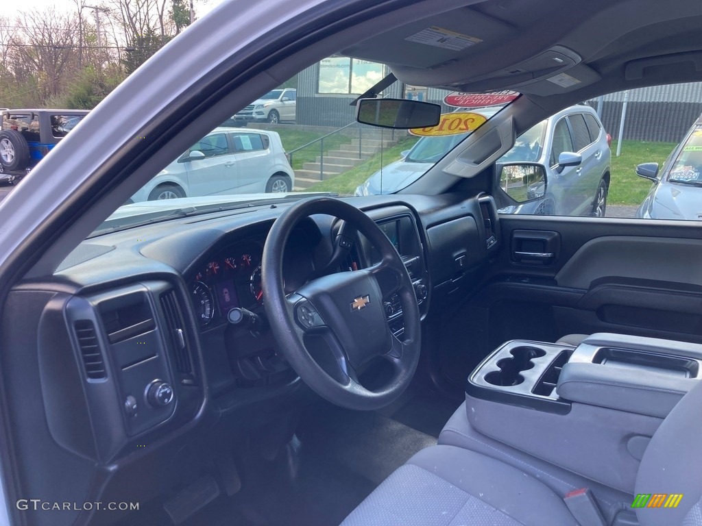 Dark Ash/Jet Black Interior 2018 Chevrolet Silverado 1500 WT Regular Cab Photo #145943513
