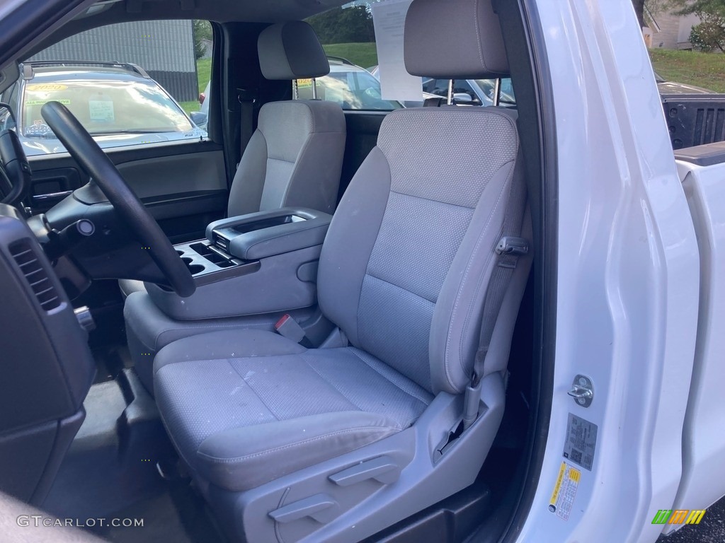 Dark Ash/Jet Black Interior 2018 Chevrolet Silverado 1500 WT Regular Cab Photo #145943813