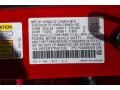 R513: Rallye Red 2023 Honda Civic LX Color Code