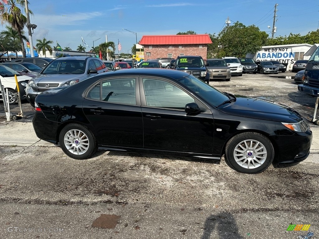 Black 2010 Saab 9-3 2.0T Sport Sedan Exterior Photo #145944272