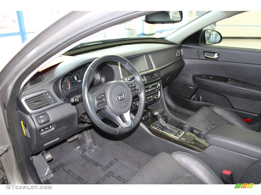 2016 Optima EX - Sparkling Silver / Black photo #27