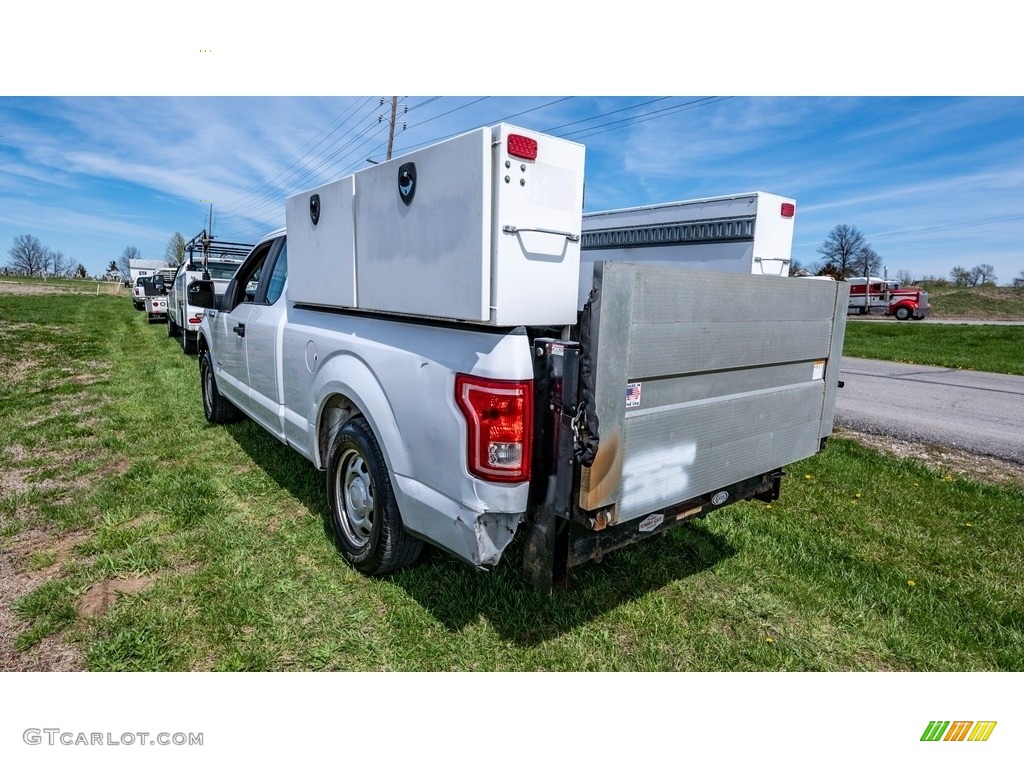 2016 F150 XLT SuperCab - Oxford White / Medium Earth Gray photo #6
