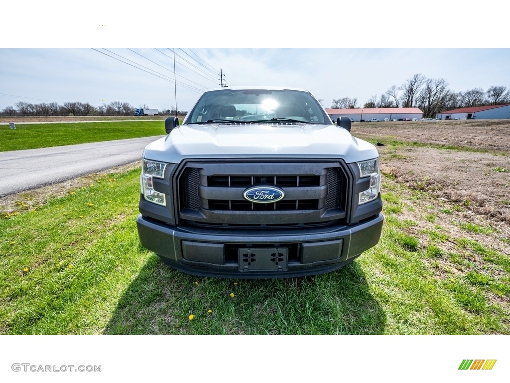 2016 F150 XLT SuperCab - Oxford White / Medium Earth Gray photo #9