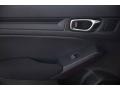 Black 2023 Honda Civic LX Door Panel