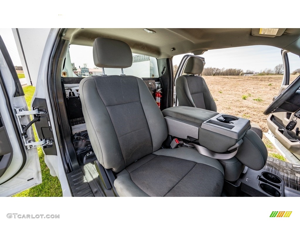 2016 F150 XLT SuperCab - Oxford White / Medium Earth Gray photo #24