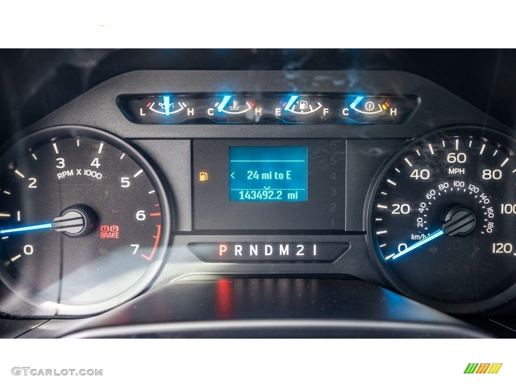 2016 F150 XLT SuperCab - Oxford White / Medium Earth Gray photo #27