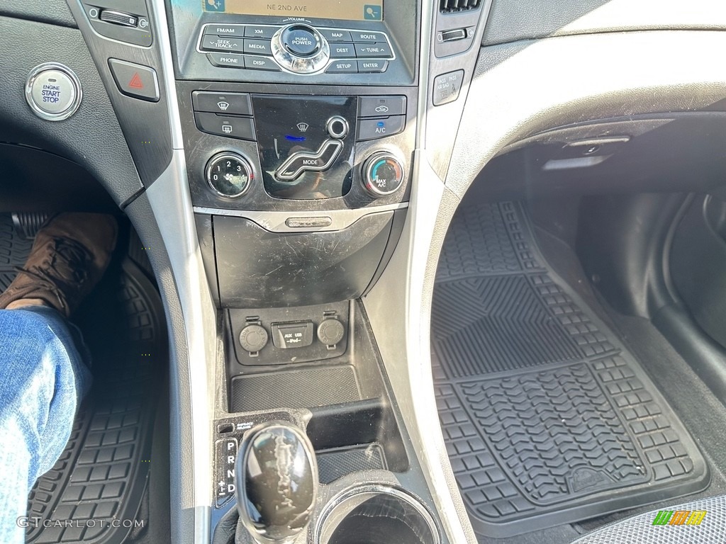2011 Sonata Limited - Harbor Gray Metallic / Gray photo #5