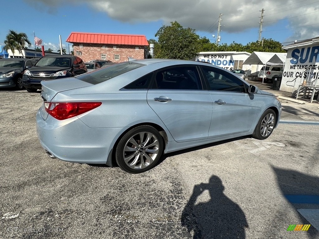 2011 Sonata Limited - Harbor Gray Metallic / Gray photo #17