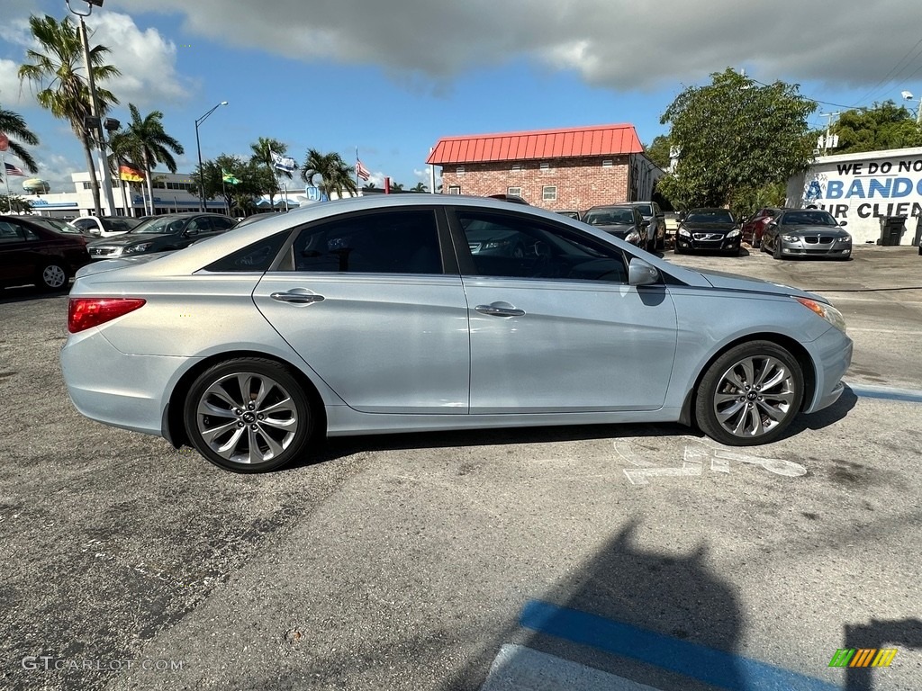 2011 Sonata Limited - Harbor Gray Metallic / Gray photo #18