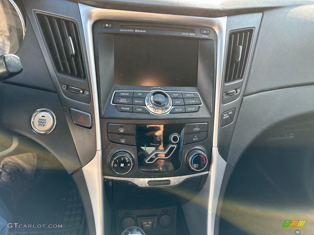 2011 Sonata Limited - Harbor Gray Metallic / Gray photo #25