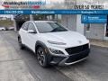 2023 Lunar White Hyundai Kona Limited AWD  photo #1