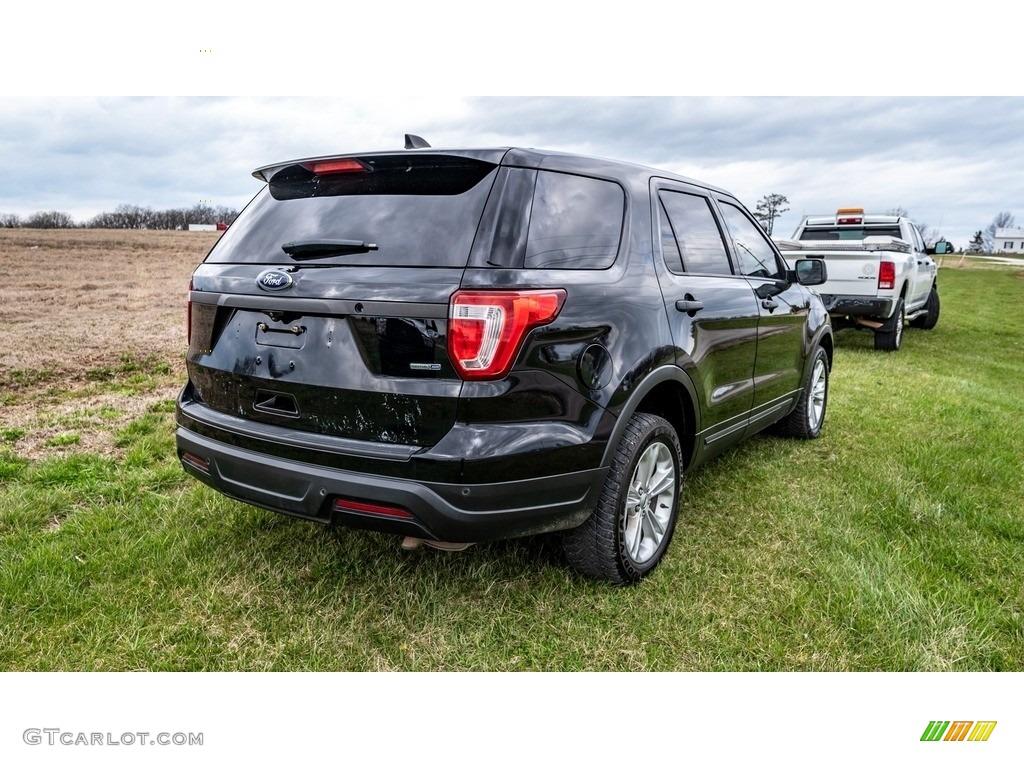 2018 Explorer Police Interceptor AWD - Shadow Black / Ebony Black photo #3