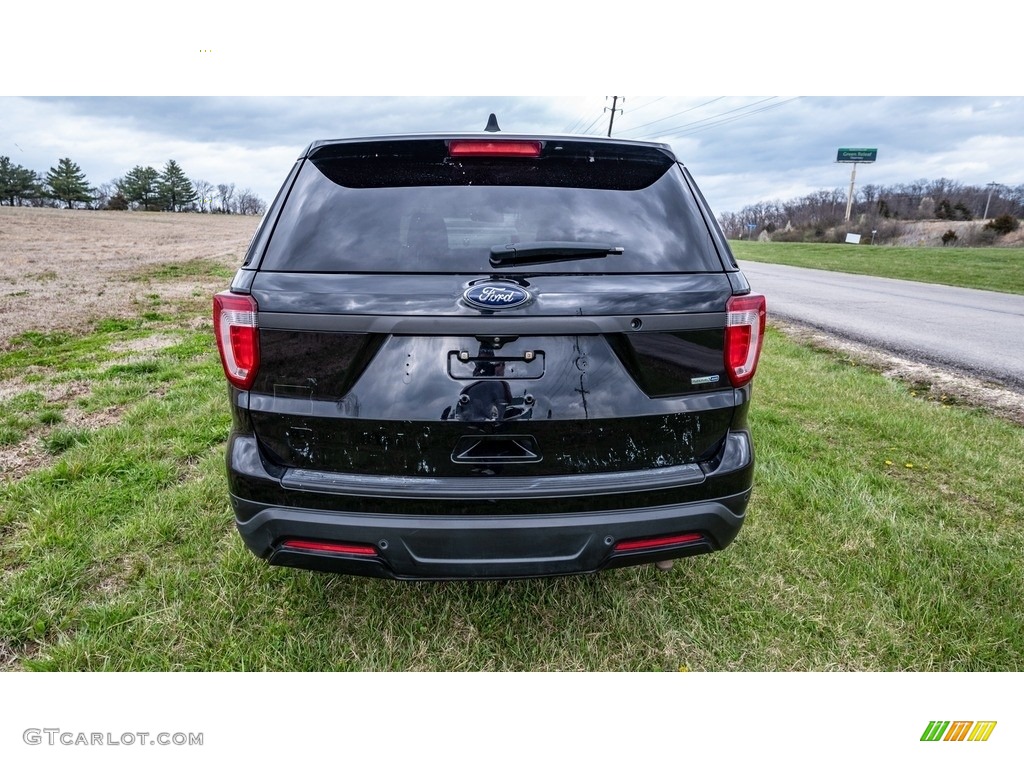 2018 Explorer Police Interceptor AWD - Shadow Black / Ebony Black photo #4