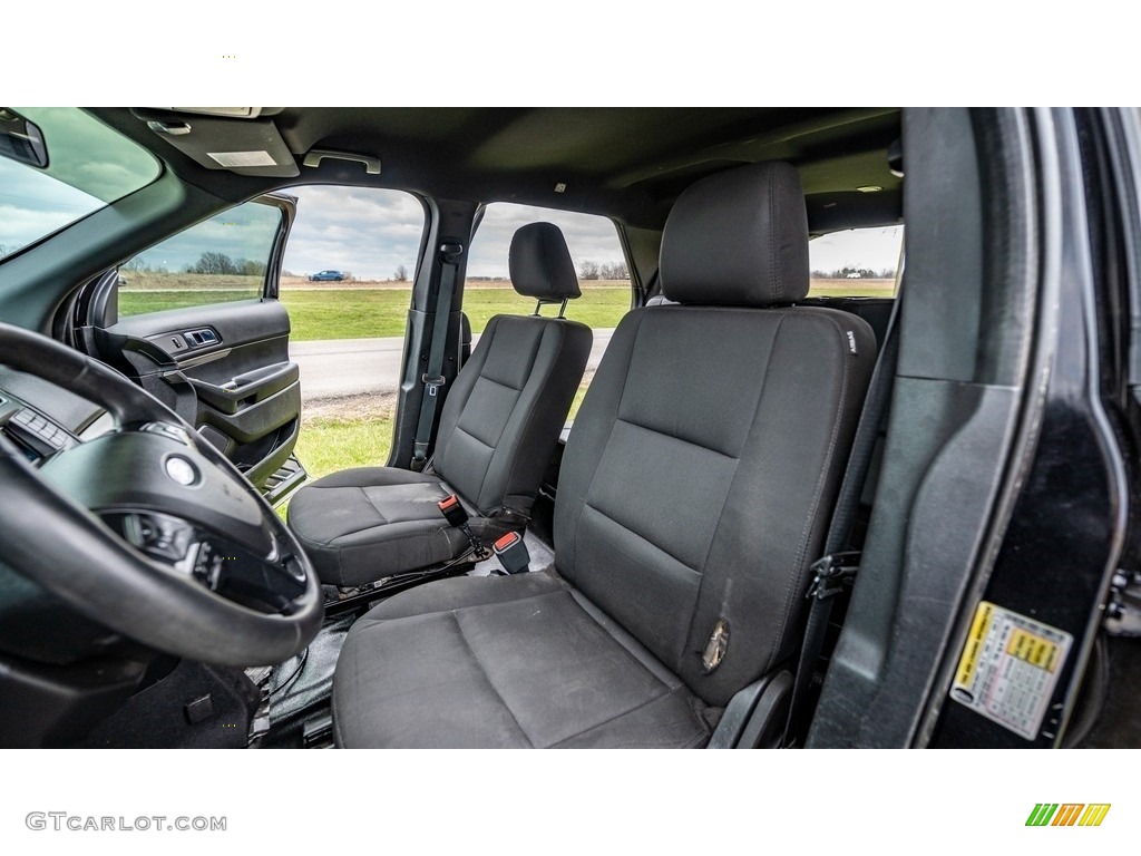 2018 Explorer Police Interceptor AWD - Shadow Black / Ebony Black photo #9