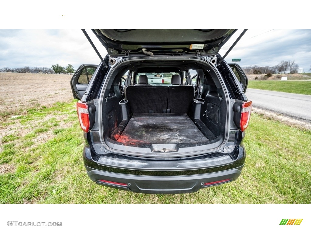 2018 Explorer Police Interceptor AWD - Shadow Black / Ebony Black photo #13