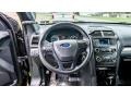 Ebony Black 2018 Ford Explorer Police Interceptor AWD Dashboard