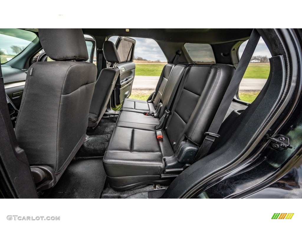 2018 Ford Explorer Police Interceptor AWD Rear Seat Photos
