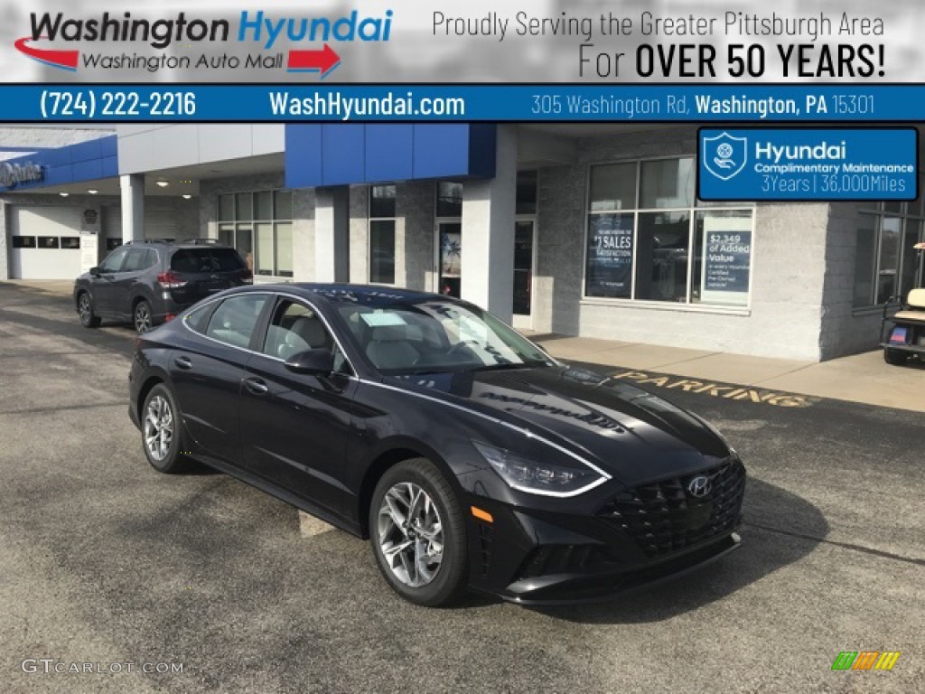2023 Sonata SEL - Carbon Blue / Medium Gray photo #1