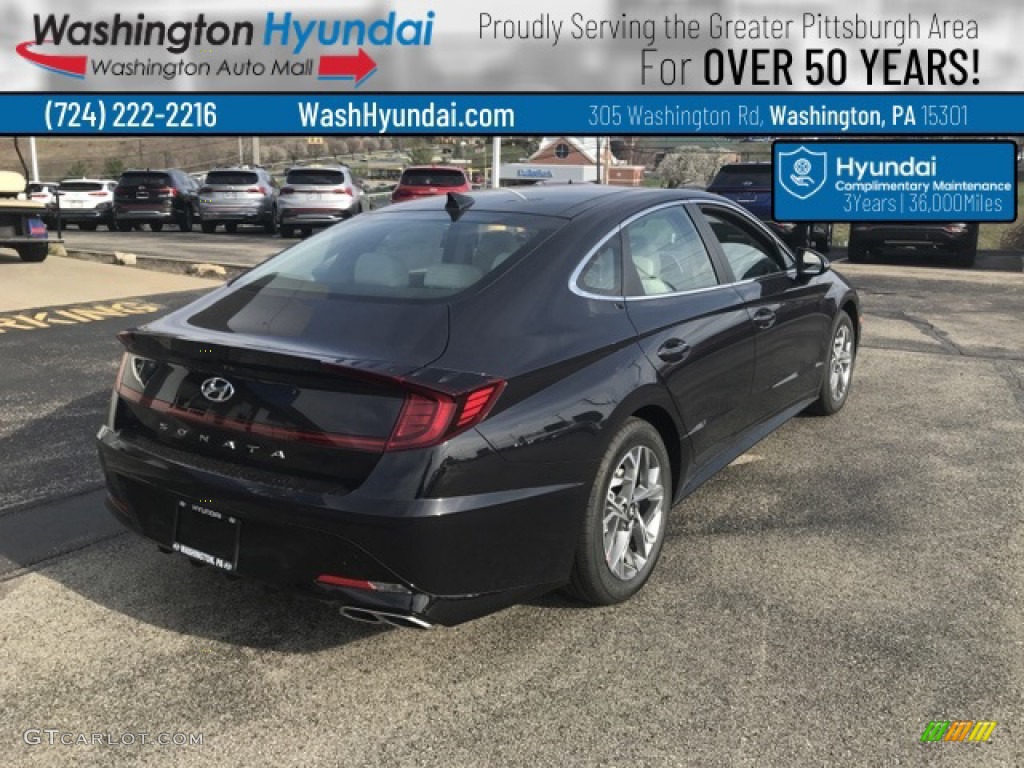 2023 Sonata SEL - Carbon Blue / Medium Gray photo #2