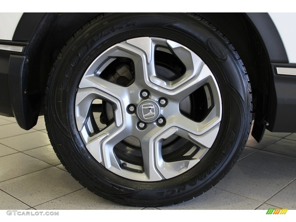 2018 CR-V EX-L AWD - White Diamond Pearl / Ivory photo #7