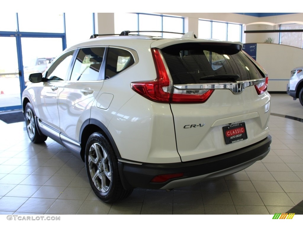 2018 CR-V EX-L AWD - White Diamond Pearl / Ivory photo #11