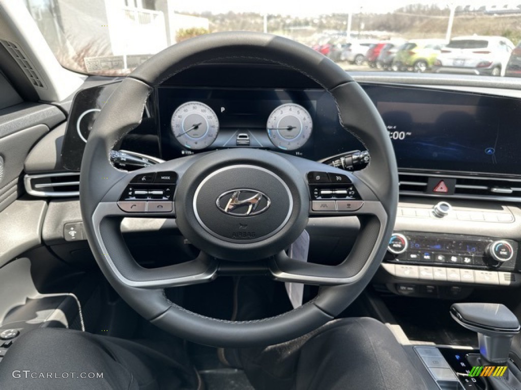 2023 Elantra Limited - Calypso Red / Black photo #6