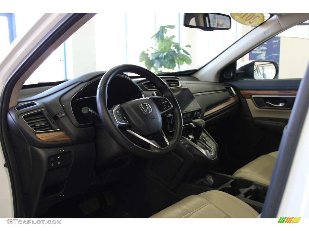2018 CR-V EX-L AWD - White Diamond Pearl / Ivory photo #16