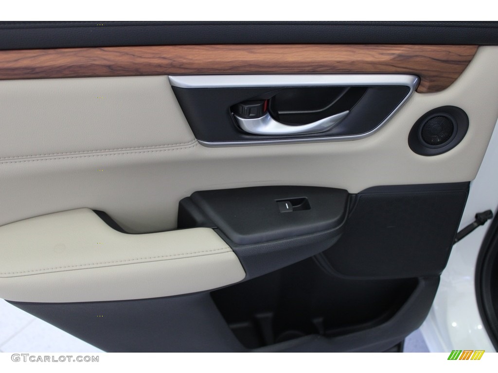 2018 CR-V EX-L AWD - White Diamond Pearl / Ivory photo #30