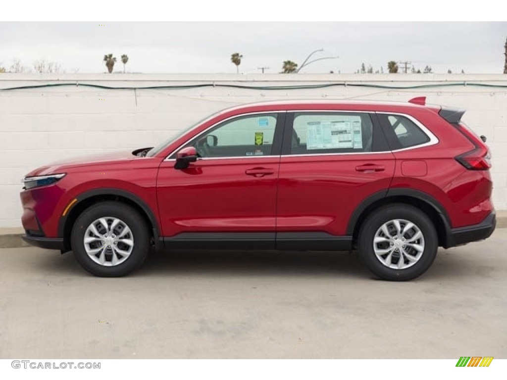 Radiant Red Metallic 2023 Honda CR-V LX AWD Exterior Photo #145947983