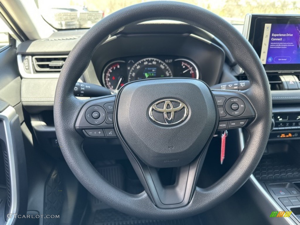 2023 Toyota RAV4 LE Black Steering Wheel Photo #145948367