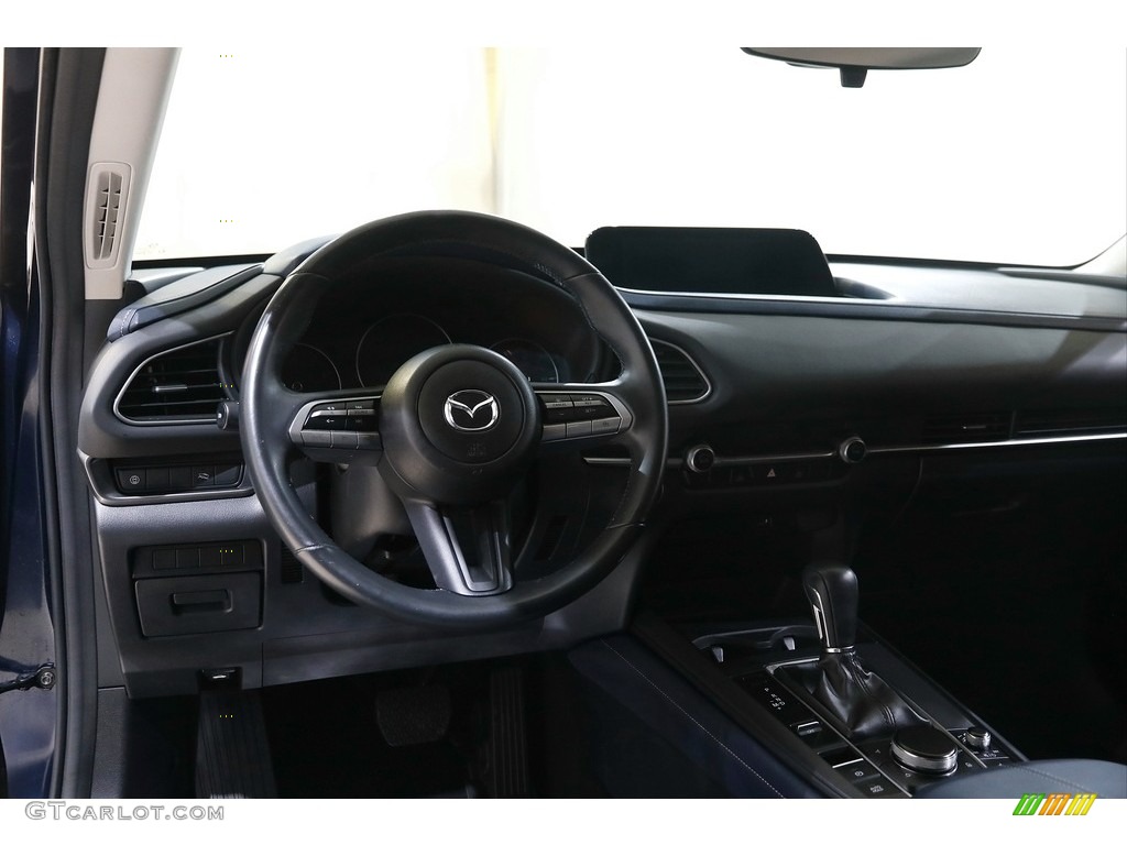 2020 CX-30 Select AWD - Deep Crystal Blue Mica / Black photo #6