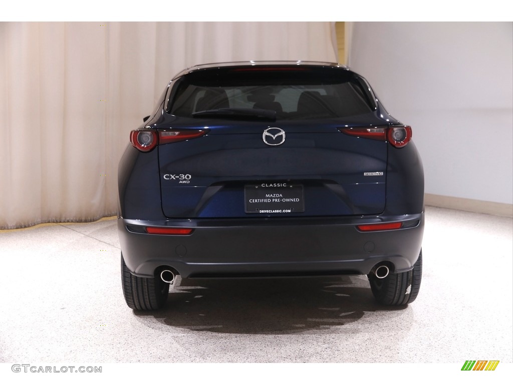 2020 CX-30 Select AWD - Deep Crystal Blue Mica / Black photo #17