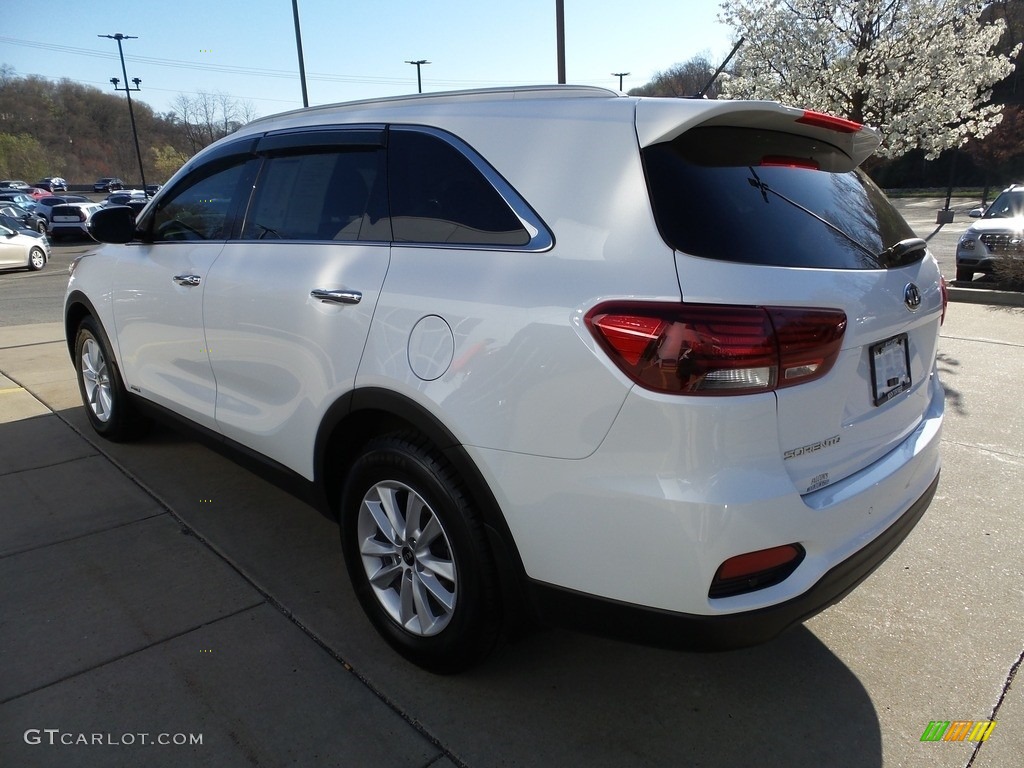 2020 Sorento LX AWD - Snow White Pearl / Black photo #5