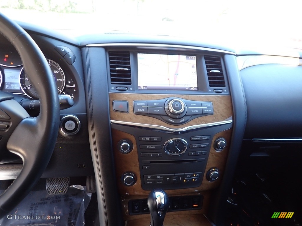 2014 QX80 AWD - Moonlight White / Graphite photo #15