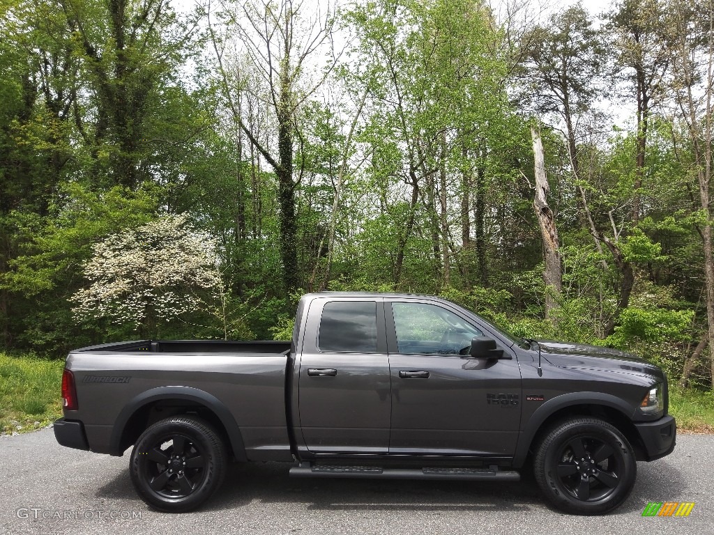 2019 1500 Classic Warlock Quad Cab 4x4 - Granite Crystal Metallic / Black/Diesel Gray photo #5