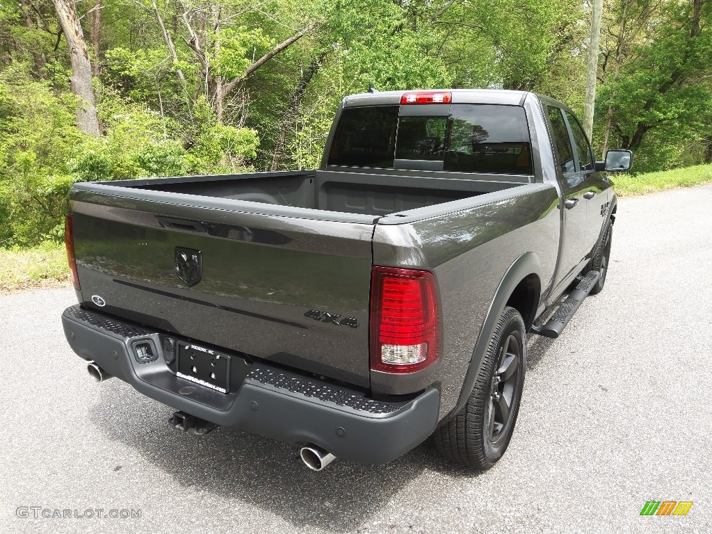 2019 1500 Classic Warlock Quad Cab 4x4 - Granite Crystal Metallic / Black/Diesel Gray photo #6