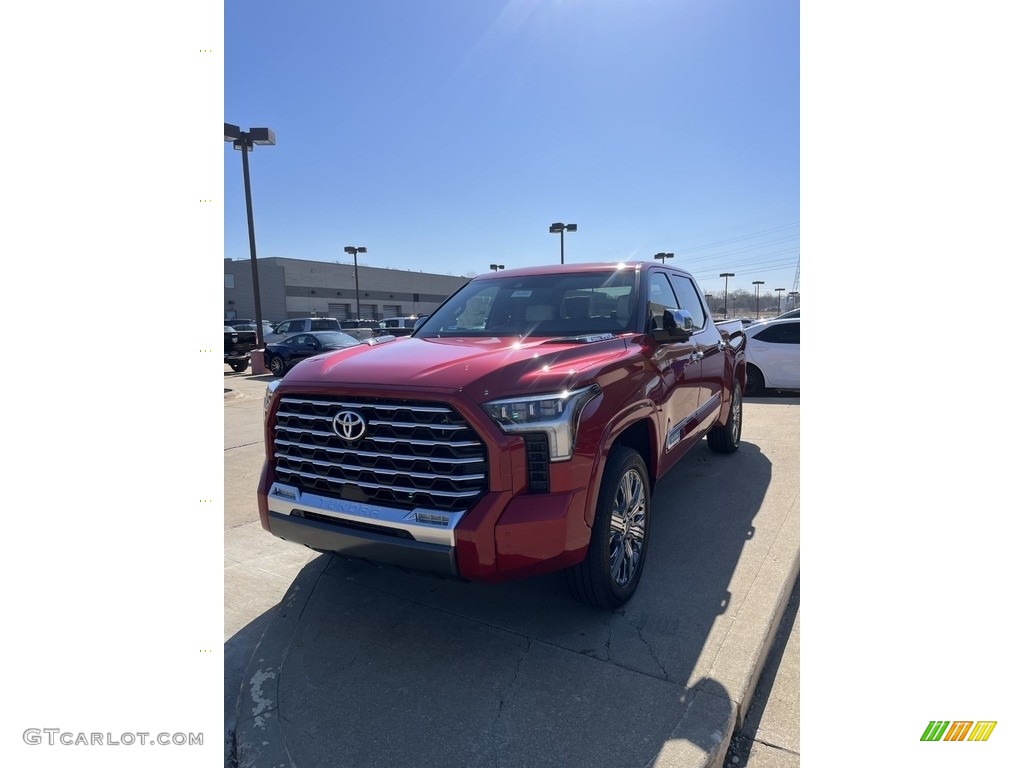 Supersonic Red Toyota Tundra