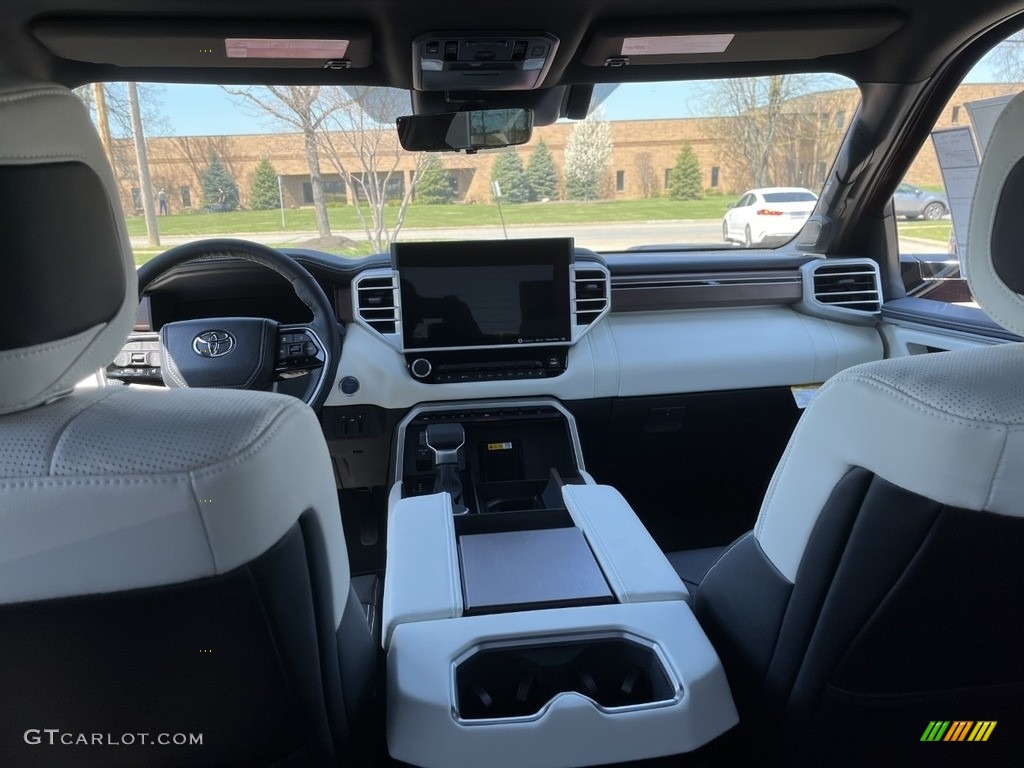 2023 Tundra Capstone CrewMax 4x4 - Supersonic Red / Black/White photo #2