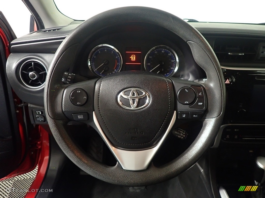 2019 Corolla LE - Barcelona Red Metallic / Black photo #23