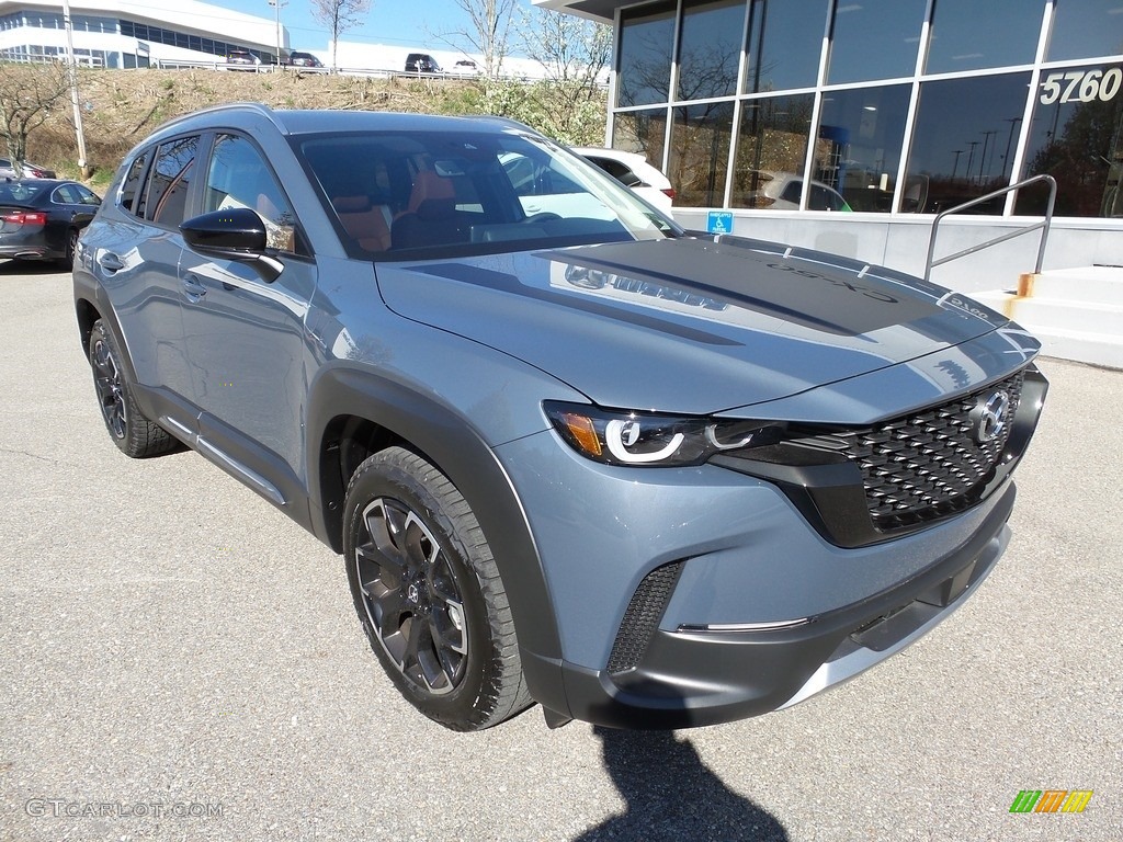 2023 CX-50 Turbo AWD Meridian Edition - Polymetal Gray Metallic / Terracotta photo #9