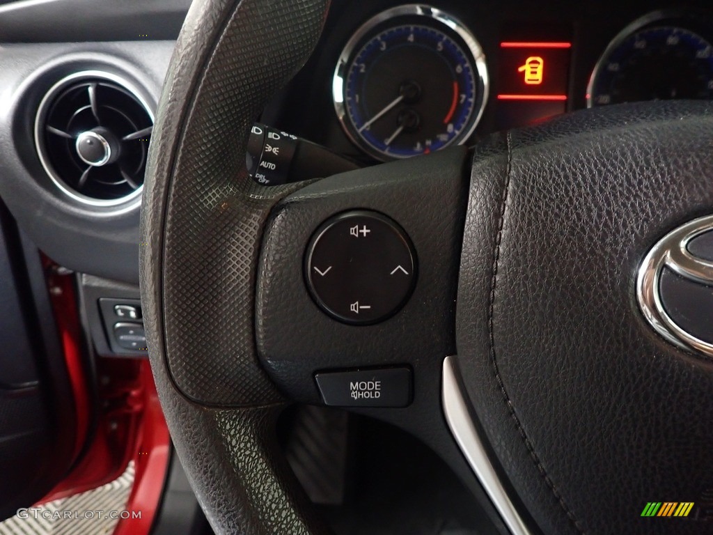 2019 Corolla LE - Barcelona Red Metallic / Black photo #25