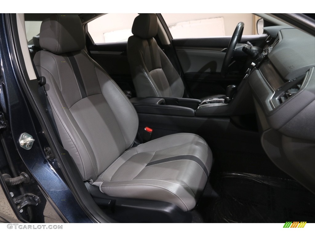 Gray Interior 2019 Honda Civic EX-L Sedan Photo #145950497